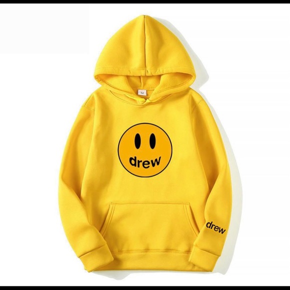 DREW HOUSE YELLOW HOODIES - Picture 1 of 1